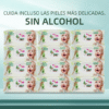 Toallitas húmedas SIN ALCOHOL, Pack24x72 ,total 1728und ,extrasuaves